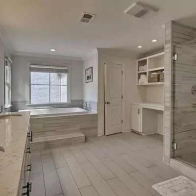 Layout B - master bathroom layout