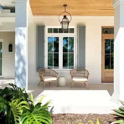 Shutters, decorative window features