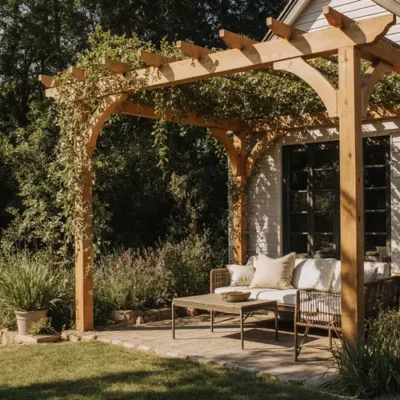 Pergola, outdoor features