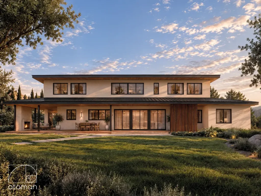 Casa Bellavista 5,000 sq ft two-story 5-bedroom house exterior