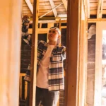 Home construction framing process residential building