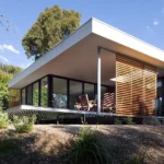 Modern small home design with open layout and natural light