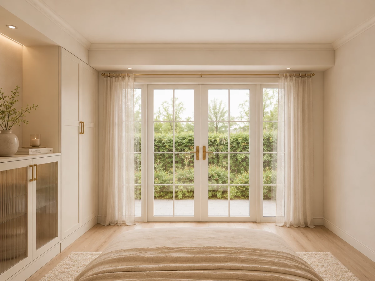 Bedroom interior design for California homes