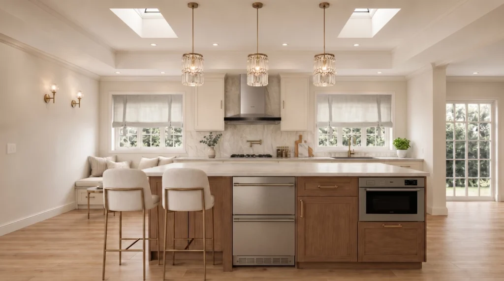 Custom kitchen interior design