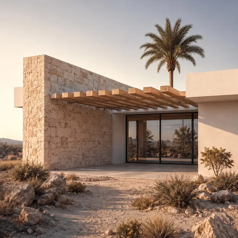 Modern California Desert Home