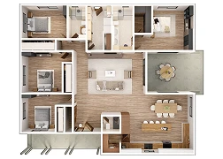 Custom home floor plan design