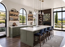 Modern kitchen and home remodeling design