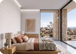 Modern residential interior design
