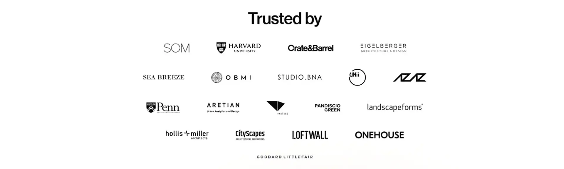 Companies and organizations that have worked with Ataman Studio Architects